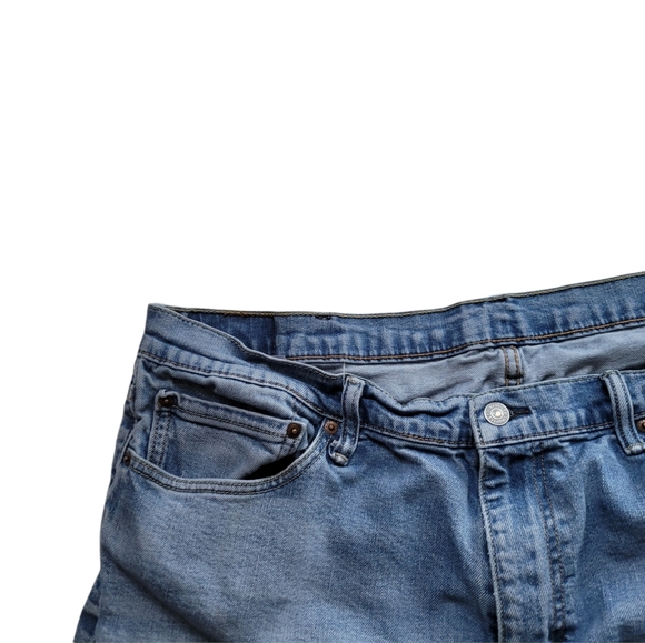 Levis 550 Jeans Distressed Work Pants - Picture 8 of 11